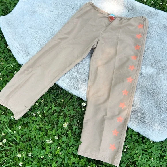 Y2K vintage amazing, extreme, low rise gorpcore utility Capri made in Brazil - Picture 7 of 16